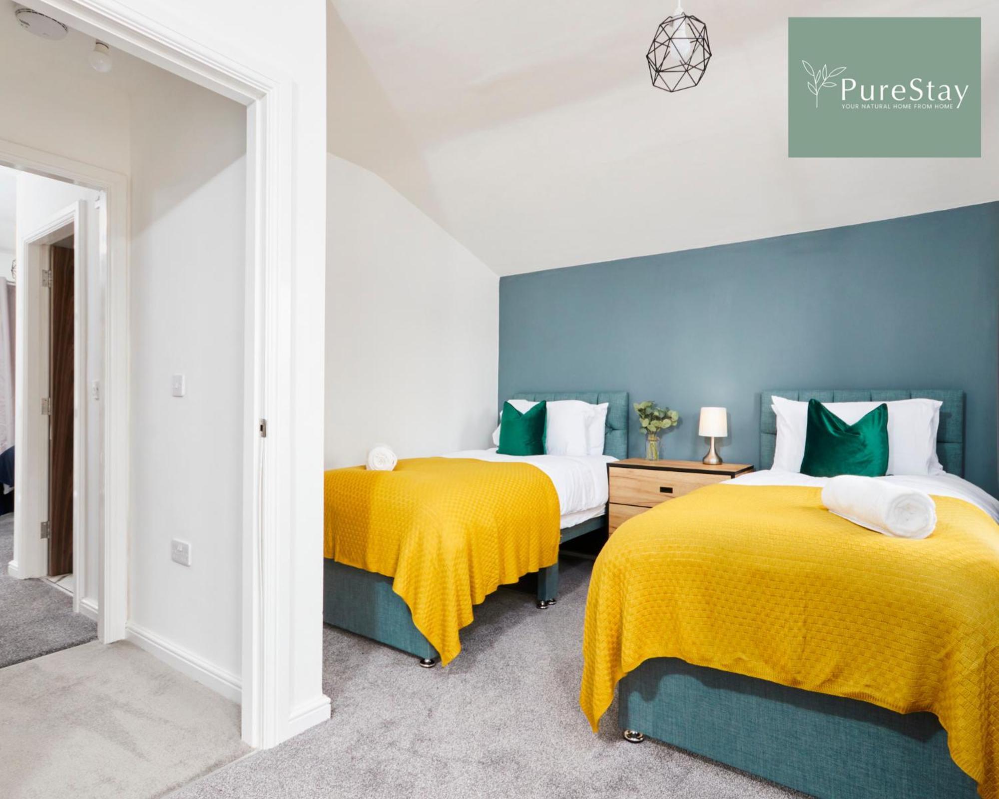 Stunning 5 Bed Manchester House With Parking By Purestay Short Lets & Serviced Accommodation Exterior foto