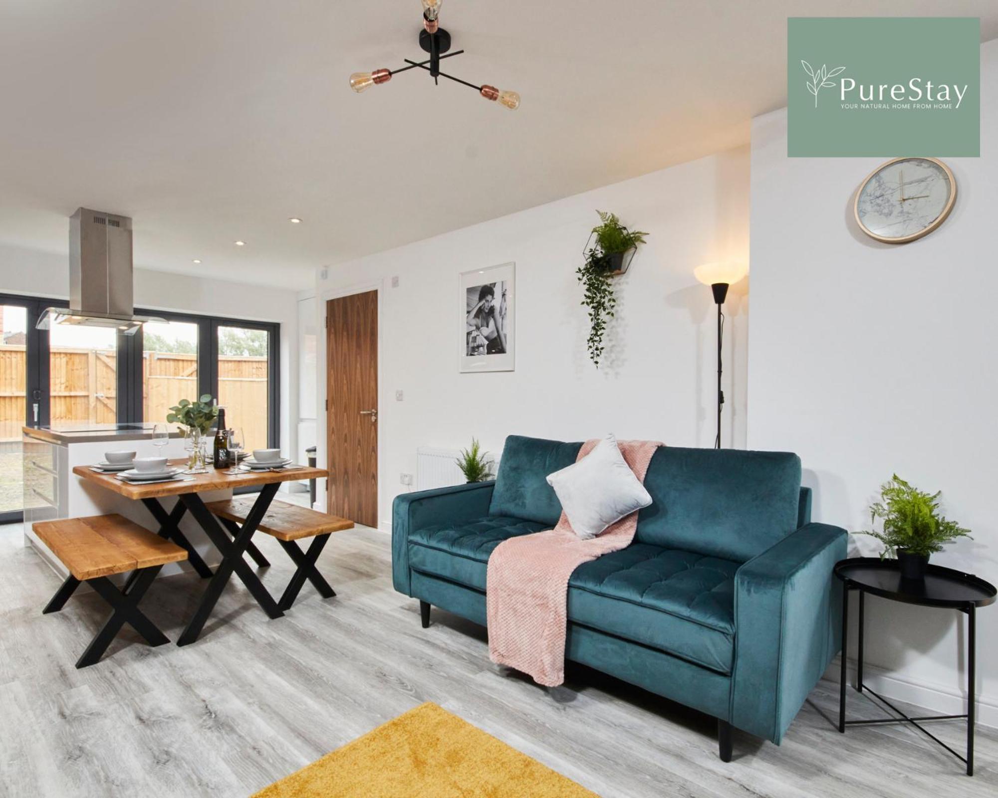 Stunning 5 Bed Manchester House With Parking By Purestay Short Lets & Serviced Accommodation Exterior foto
