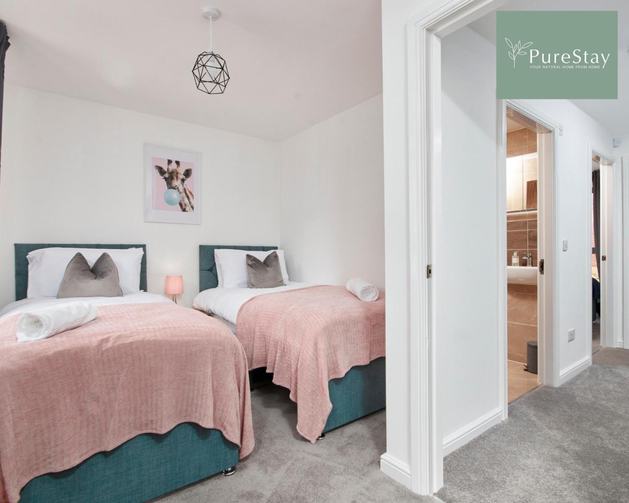 Stunning 5 Bed Manchester House With Parking By Purestay Short Lets & Serviced Accommodation Exterior foto