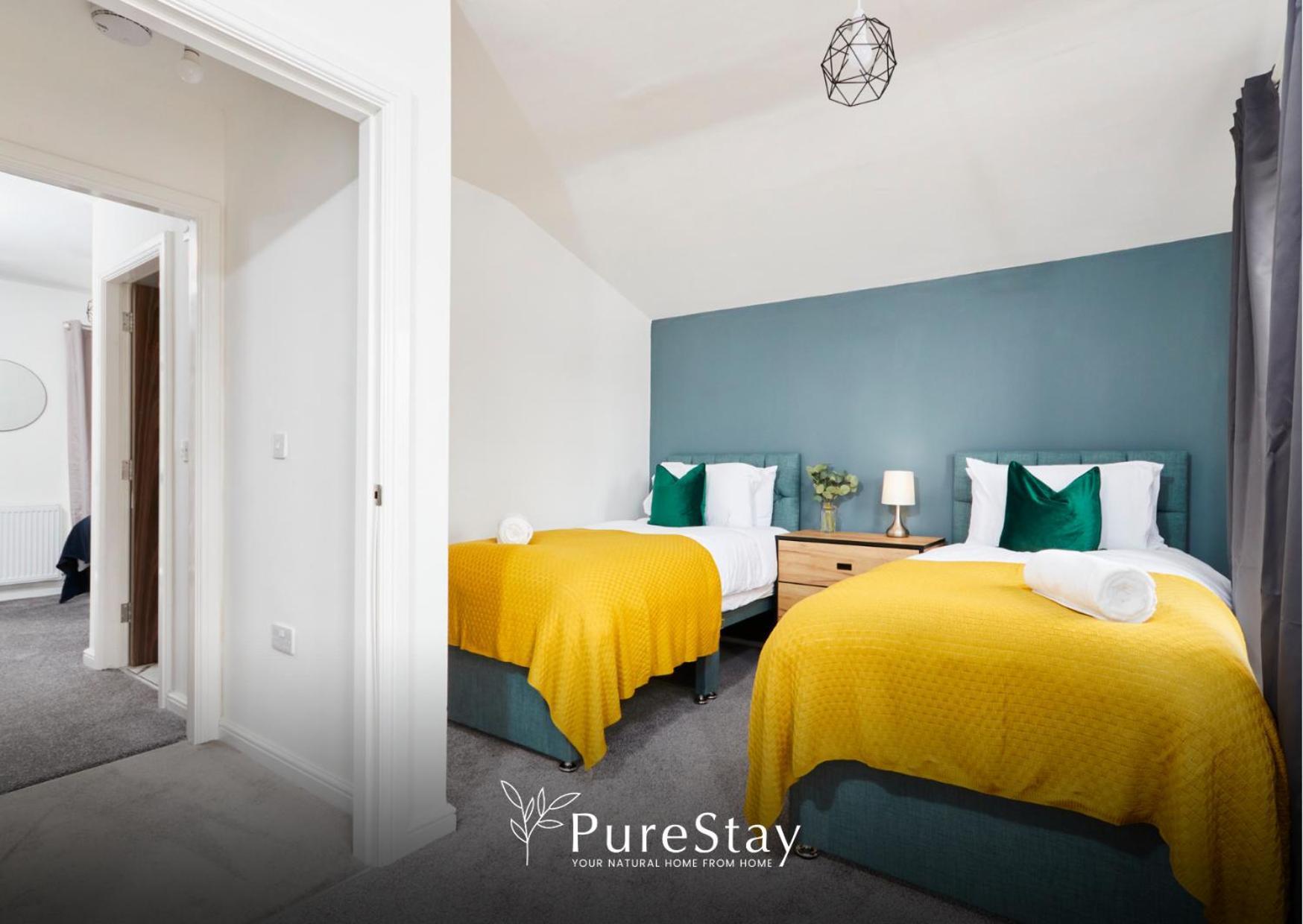 Stunning 5 Bed Manchester House With Parking By Purestay Short Lets & Serviced Accommodation Exterior foto